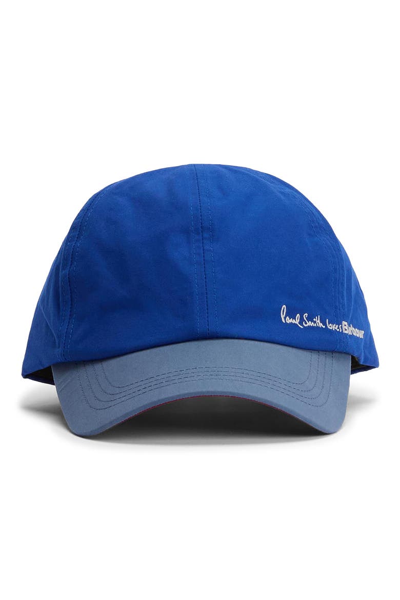 x Paul Smith Colorblock Adjustable Baseball Cap, Alternate, color, ROYAL BLUE