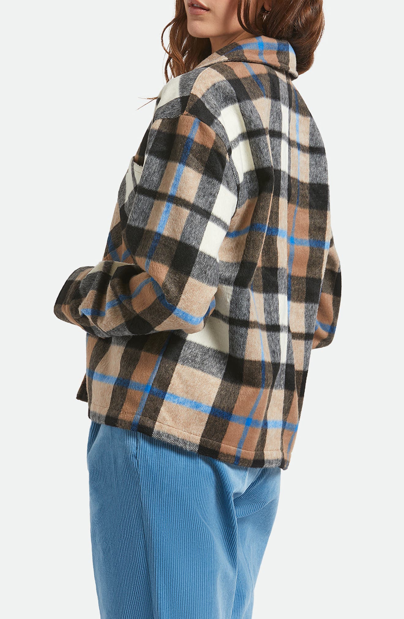 Bowery Plaid Flannel Button-Up Shirt - image 2