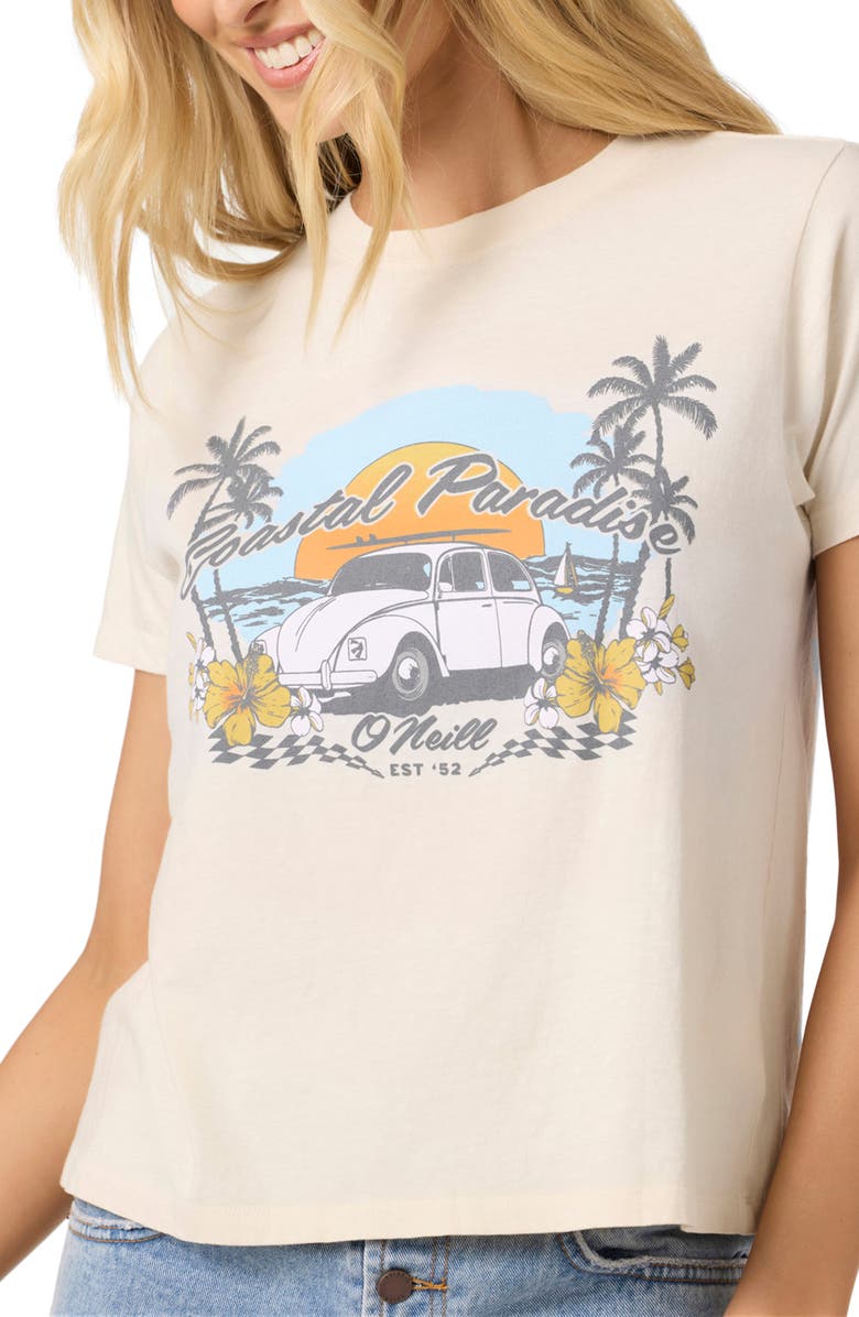 O'Neill Coastal Paradise Cotton Graphic T-Shirt, Alternate, color, 
