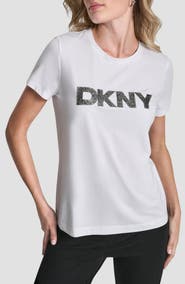 DKNY Pumiced Logo Graphic T-Shirt