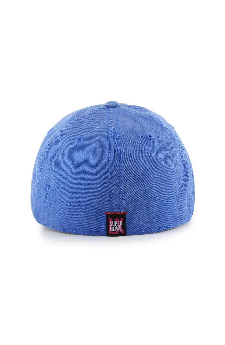 '47 Men's '47  Blue Super Bowl LX Distressed Franchise Fitted Hat, Alternate, color, Blue