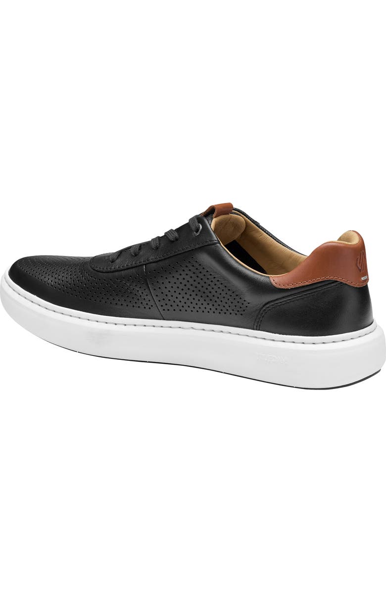 Johnston
Murphy Anders Perforated Sneaker, Alternate, color, Black Full Grain