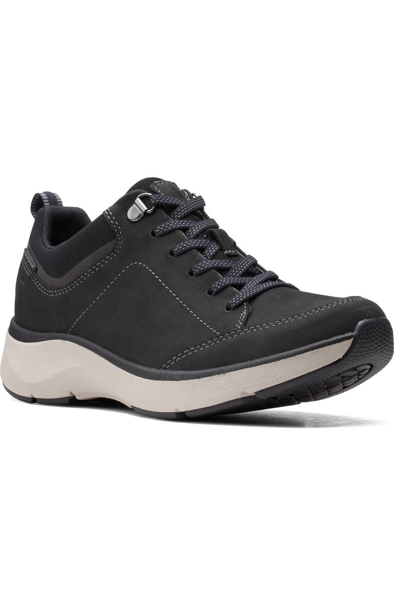 Clarks<sup>®</sup> Wave 2.0 Waterproof Sneaker, Main, color,
