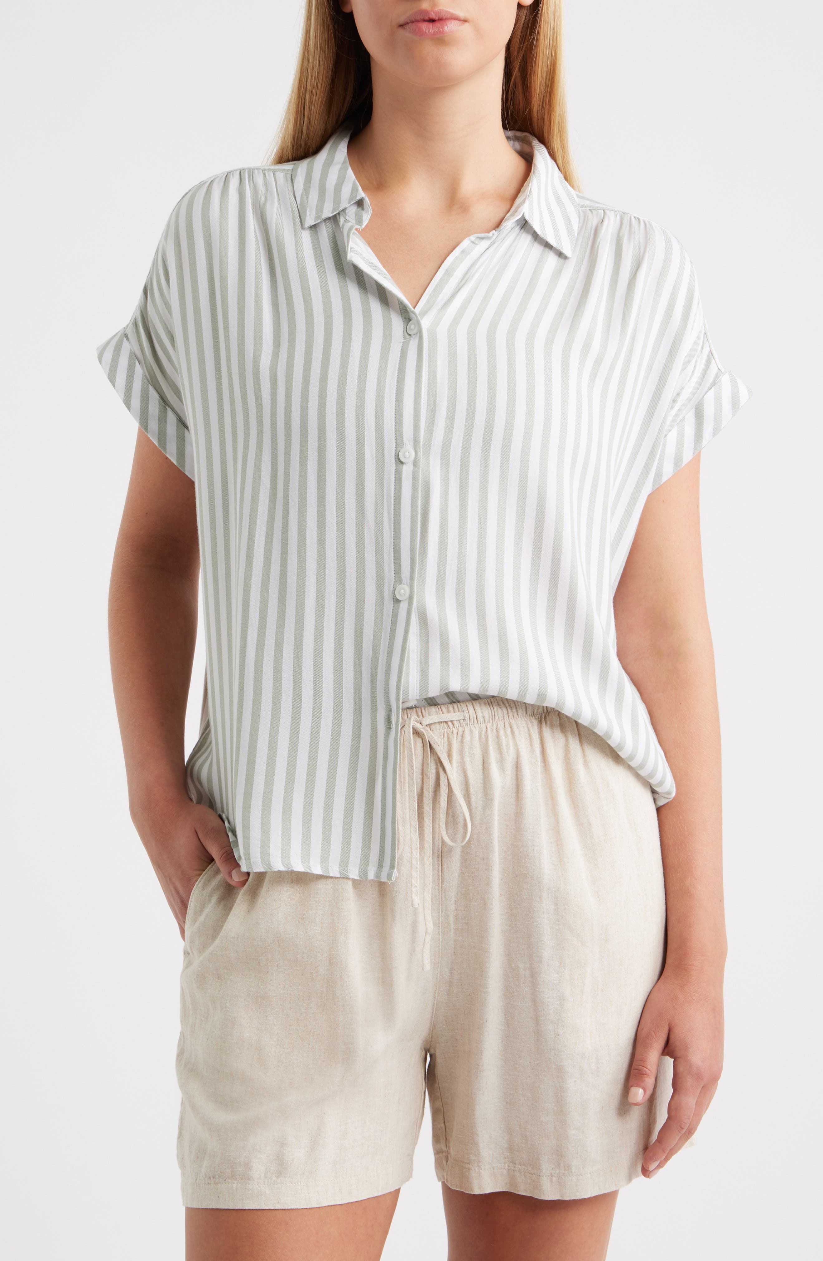 Darby Short Sleeve Button-Up Shirt - image 5