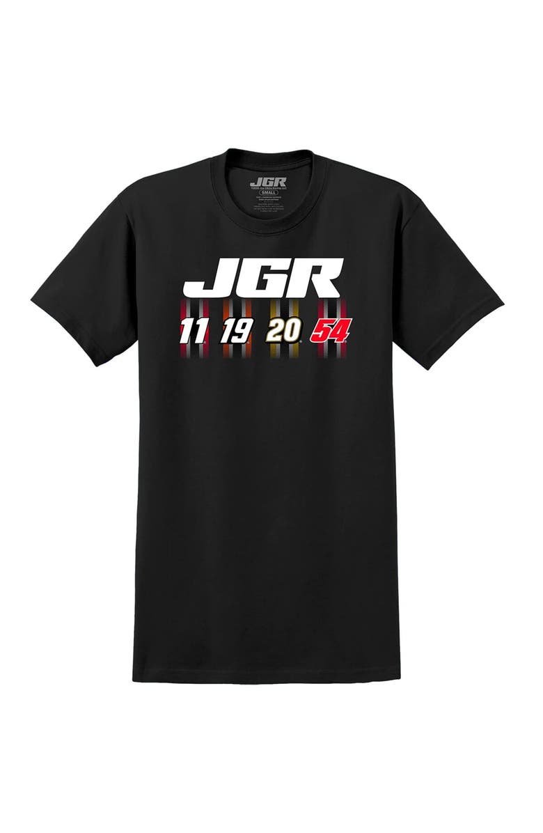 JOE GIBBS RACING TEAM COLLECTION Men's Joe Gibbs Racing Team Collection Black Joe Gibbs Racing Car T-Shirt, Alternate, color, Black