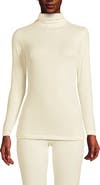 Lands
End Baselayer Cozy Thermaskin Turtleneck Top
