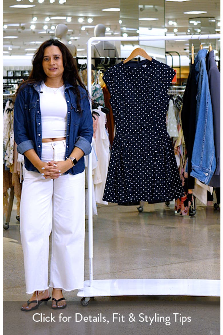 Dot Flare Minidress video
