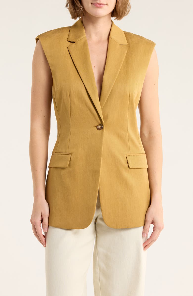 Ulla Johnson Joelle Longline Vest, Main, color,
