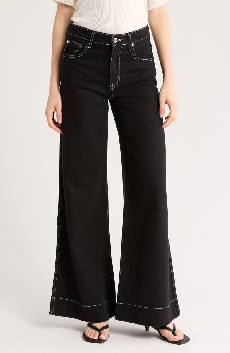 Derek Lam 10 Crosby Coralie High Waist Wide Leg Jeans, Main, color, 