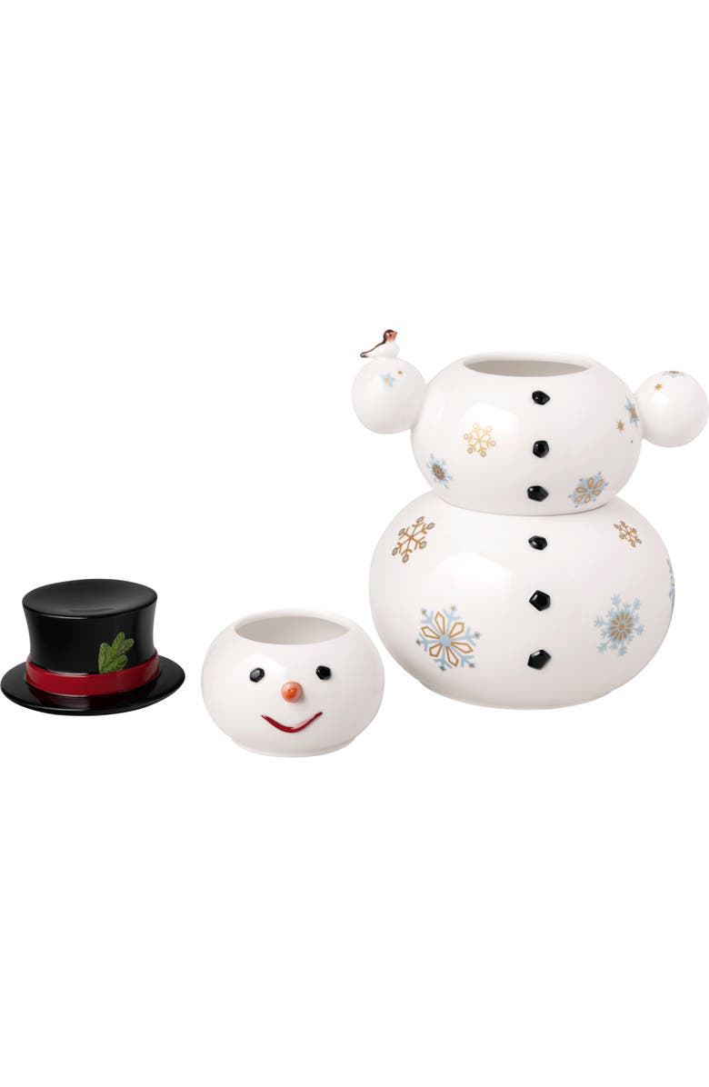 Villeroy & Boch Christmas Toys Memory Snowman Jar, Alternate, color, Multi