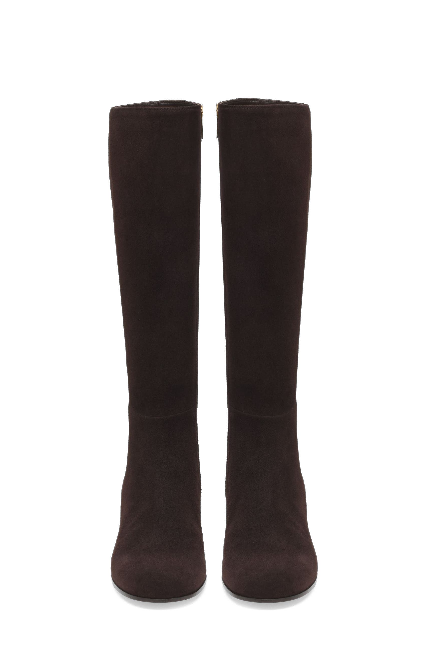Joelle Boot 45 Boot, Alternate, color, Brown Suede