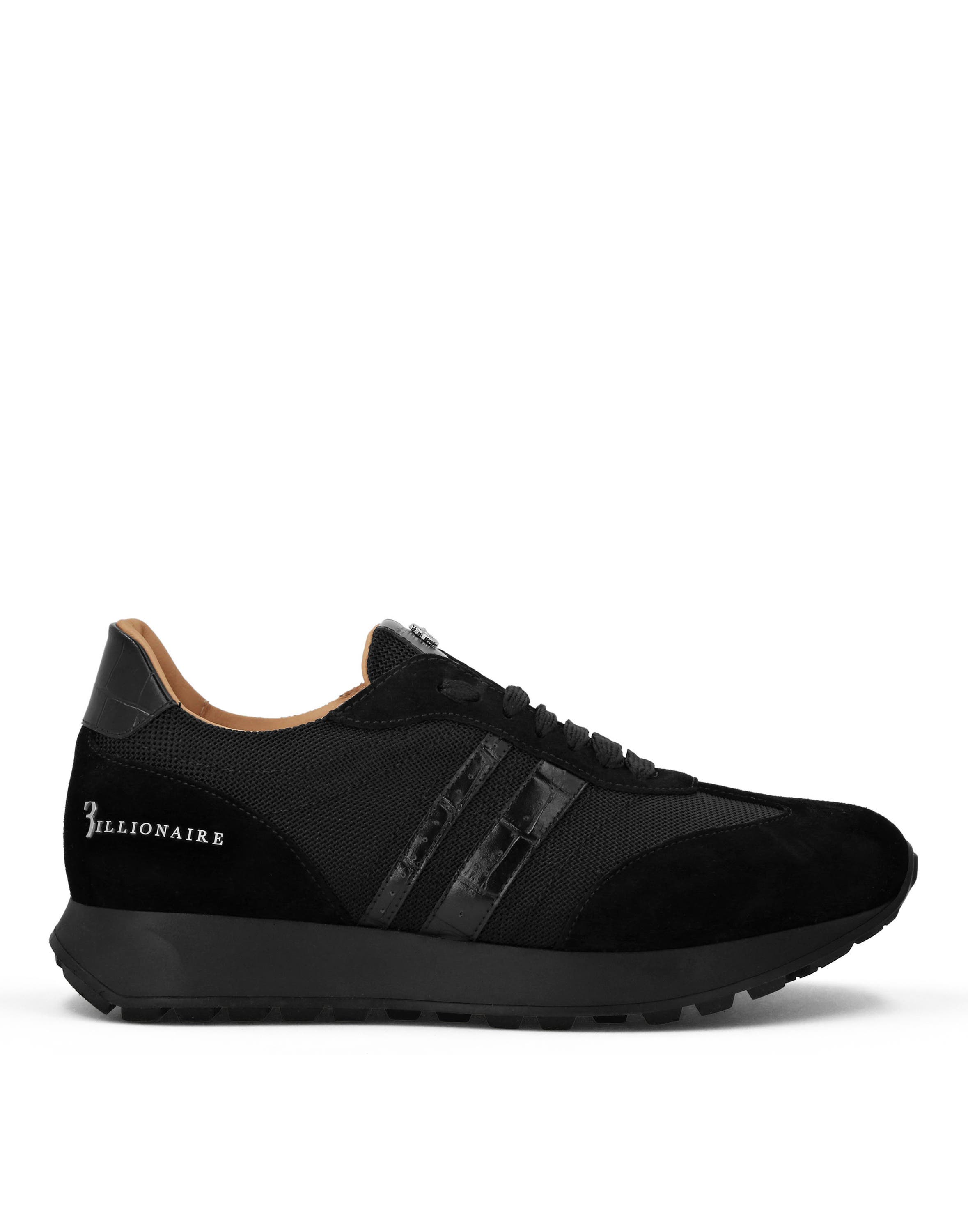 Runner Mix Logo Men, Alternate, color, black/black