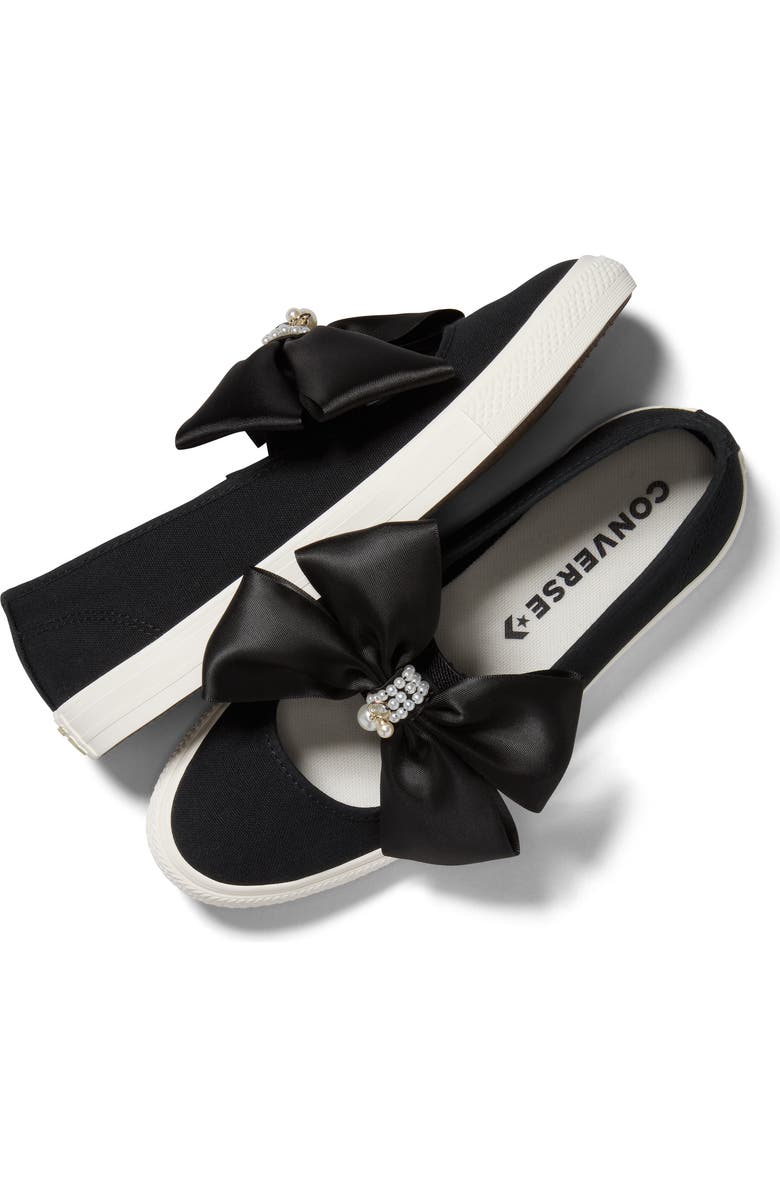 Converse Chuck Taylor<sup>®</sup> All Star<sup>®</sup> Dainty Bow Sneaker, Alternate, color,