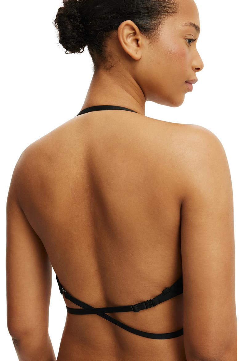 Women's Whatever-Way Push Up Bra, Alternate, color, Black
