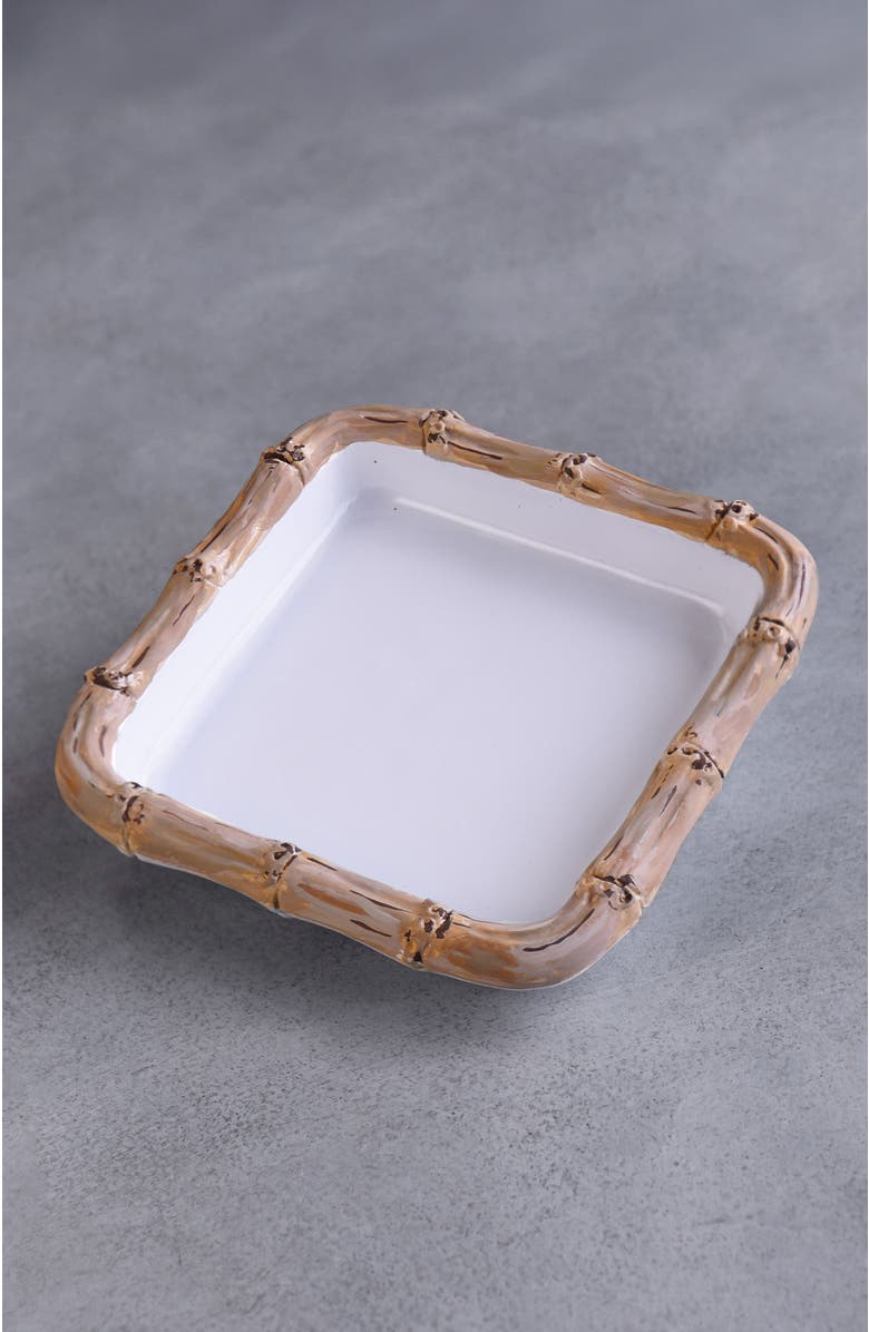 BEATRIZ BALL Collection Vida Cane Beverage Napkin Holder, Alternate, color, White