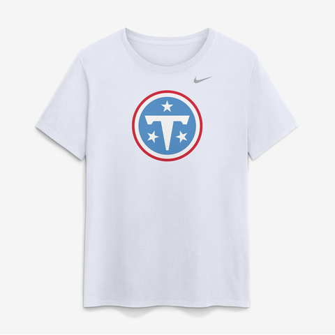 Women's Nike White Tennessee Titans T-Shirt