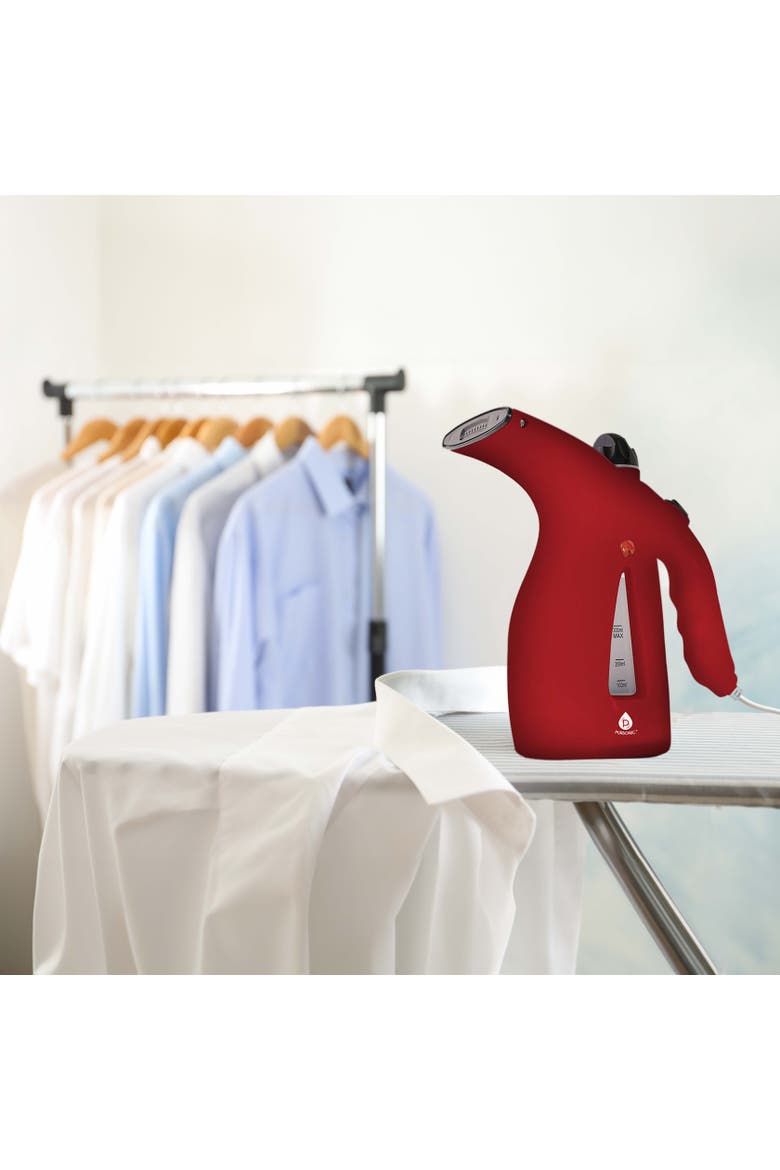 Handheld Travel Clothes Garment Steamer(300ml), Alternate, color, Red