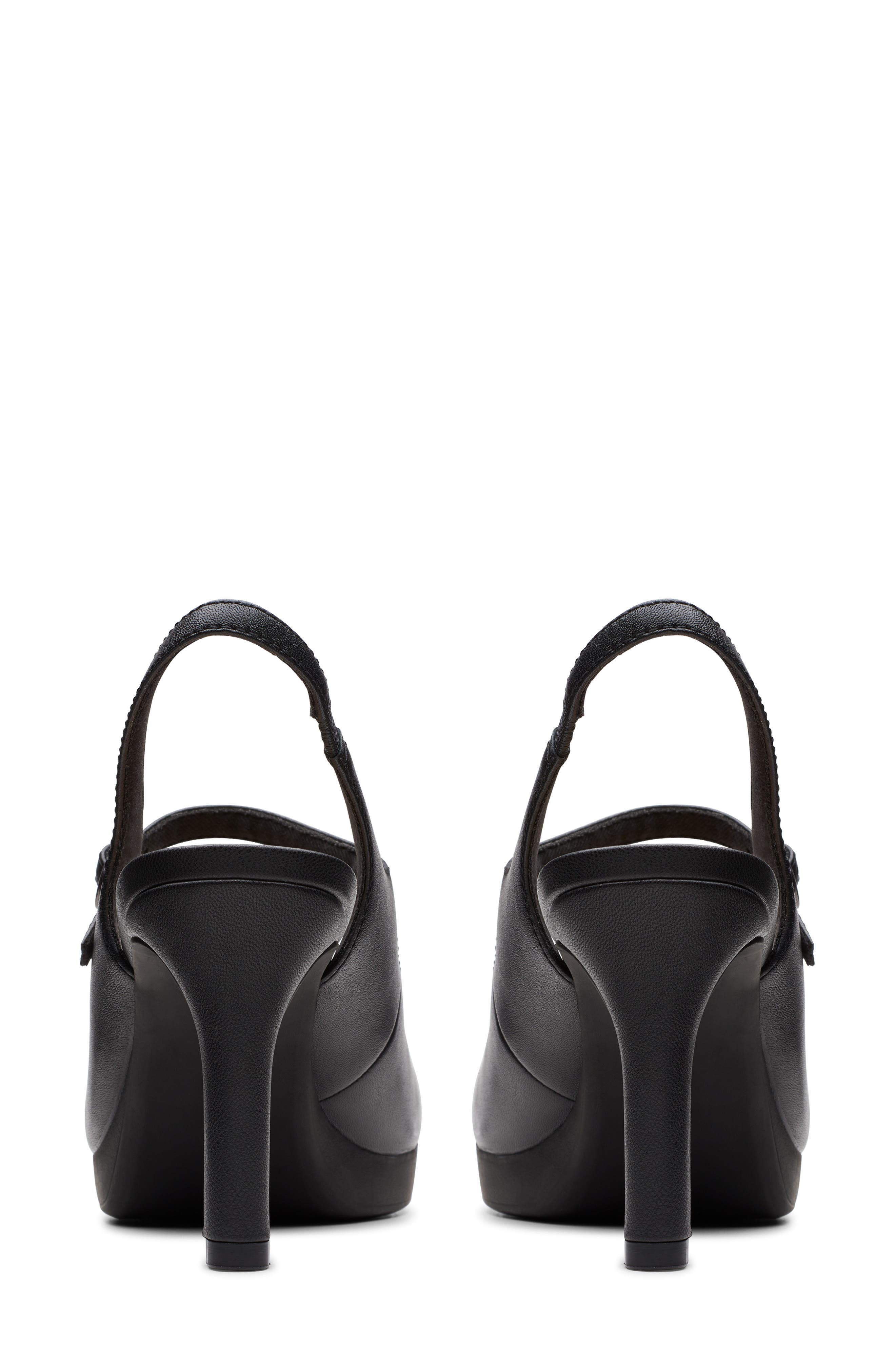 Clarks<sup>®</sup> Ambyr Grace Pump, Alternate, color, Black Leather