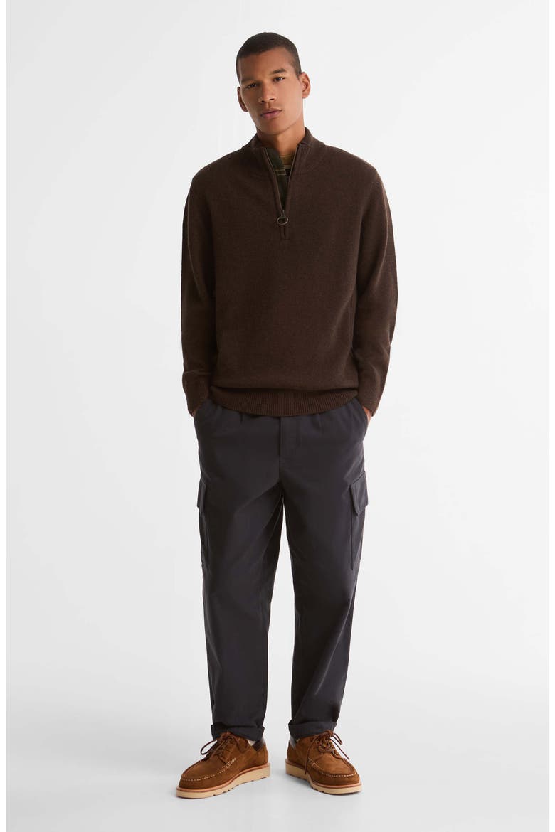 Holden Wool Pullover, Alternate, color, DARK OAK