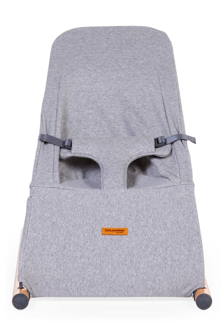 Evolux Baby Bouncer, Alternate, color, JERSEY GREY