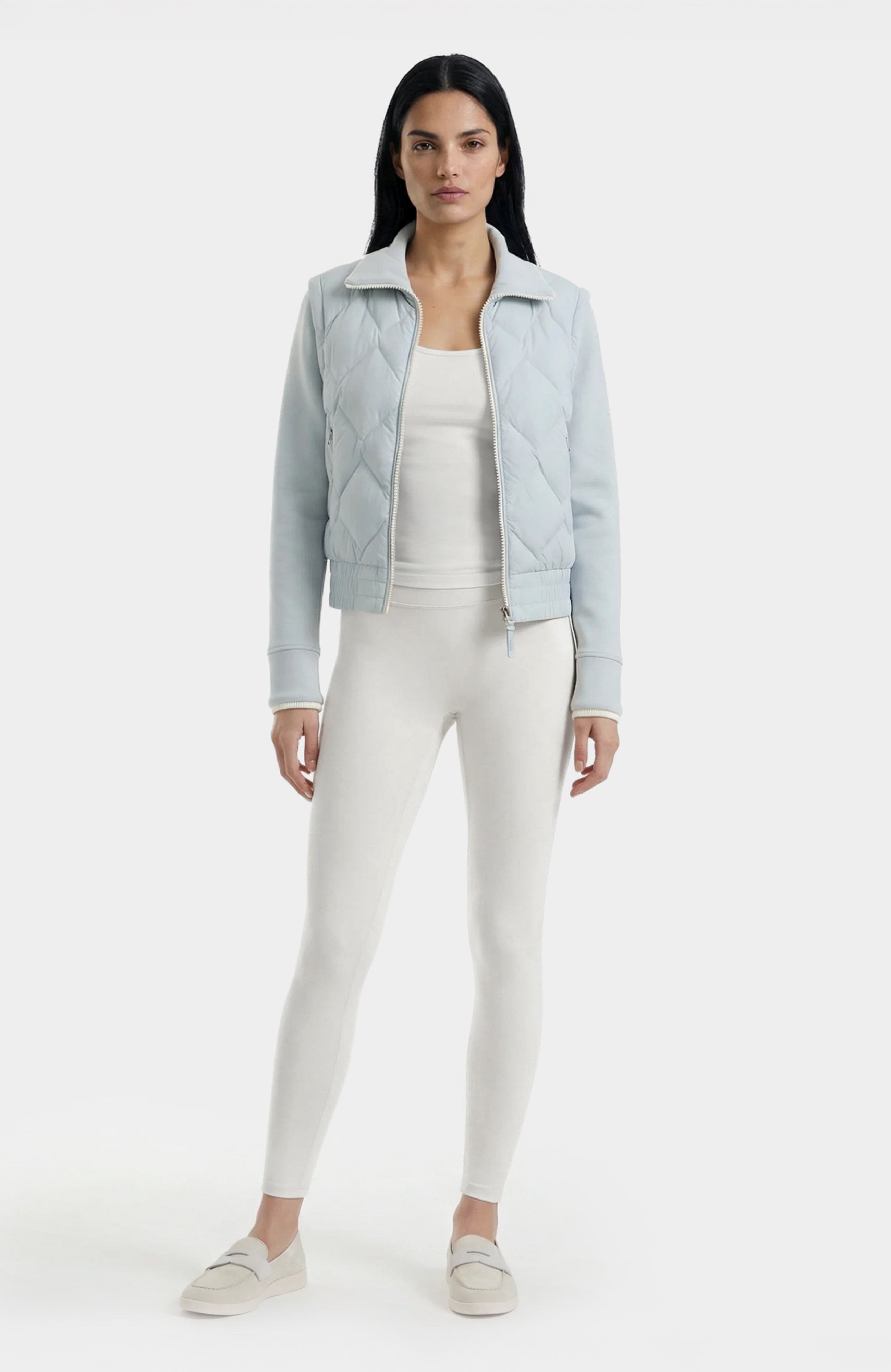 Prisa Quilted Light Down Jacket With Removable Sleeves - image 4