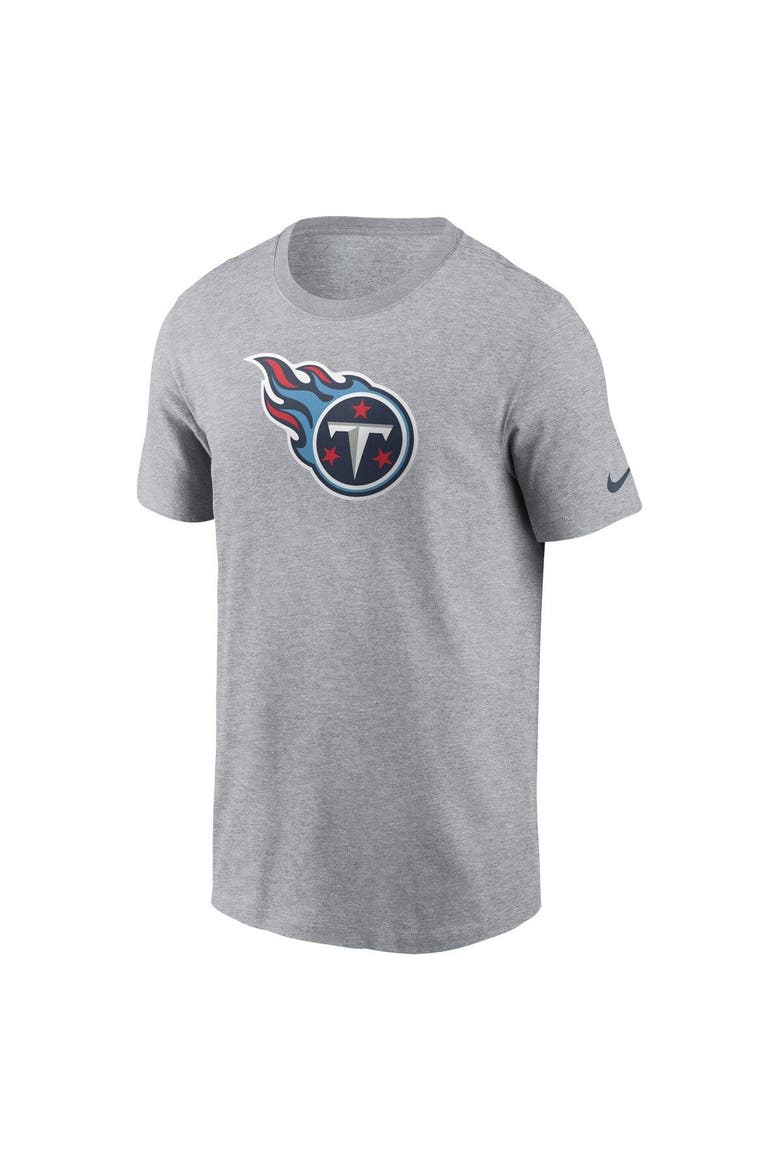 Men's Nike  Gray Tennessee Titans Logo Essential T-Shirt, Alternate, color, Gray