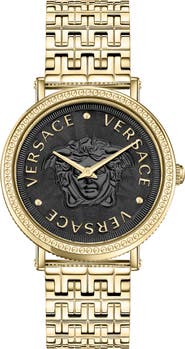 Versace V-Dollar Bracelet Watch, 37mm
