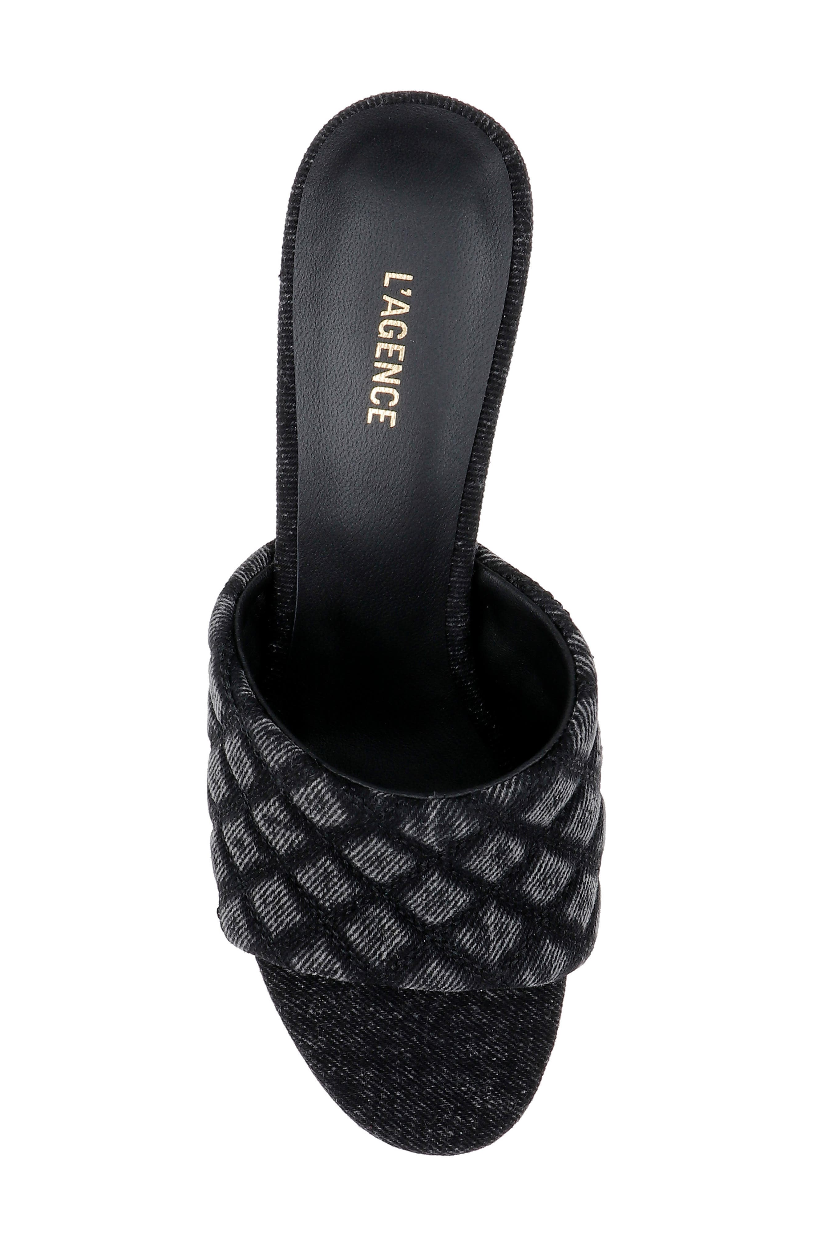 L'AGENCE Denise Slide Sandal, Alternate, color, 