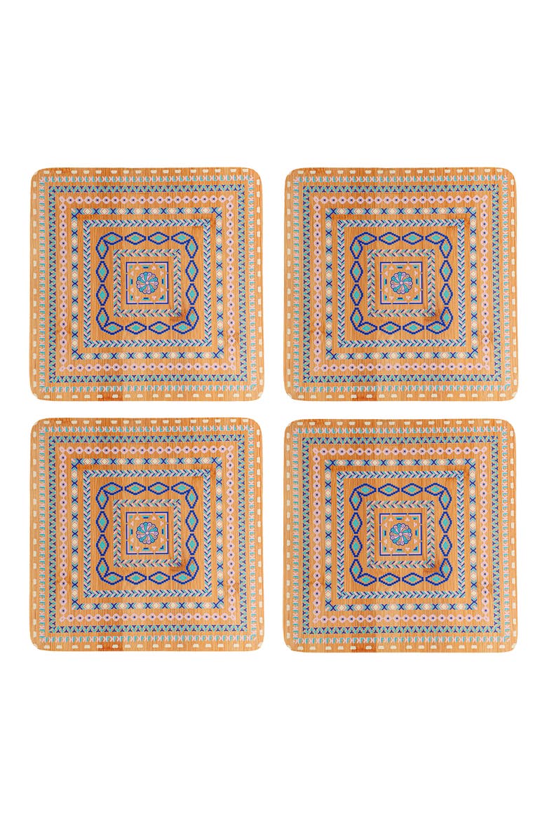 10-Piece Bamboo Utensil & Trivet Set, Alternate, color, BEIGE