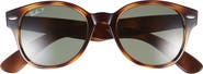 Ray-Ban 51mm Round Sunglasses