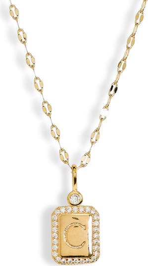 Initial Pendant Necklace