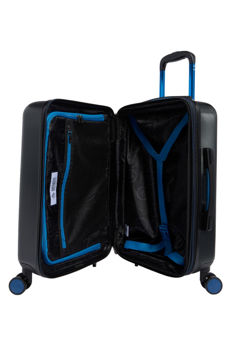 Harrison Hardside Carry-On Luggage, Alternate, color, BLACK / BLUE