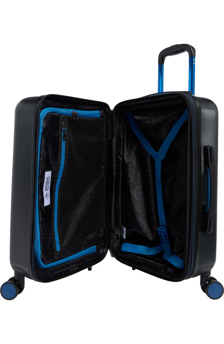 Original Penguin Harrison Hardside Carry-On Luggage, Alternate, color, Black / Blue