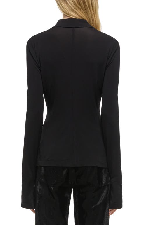 Helmut Lang Split Sleeve Blazer In Black