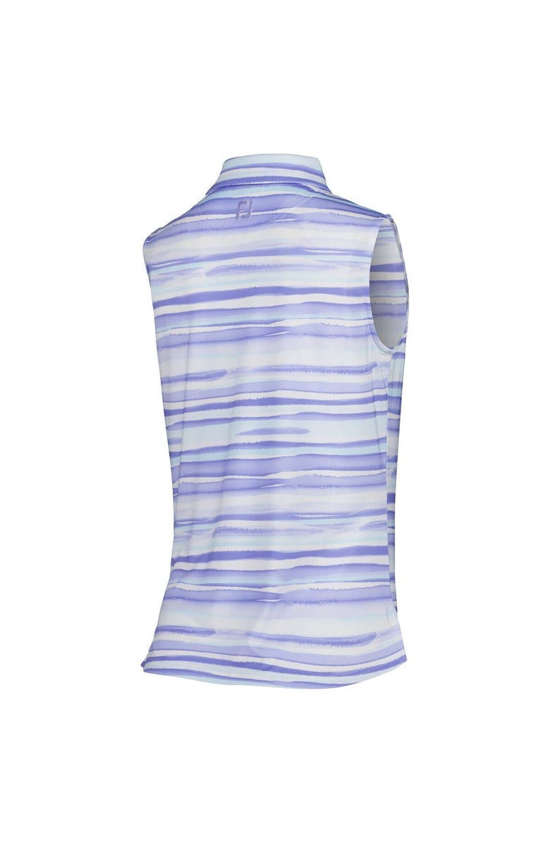 FOOTJOY Women's FootJoy Purple 2022 Valspar Championship Essential Sleeveless Polo, Alternate, color, 