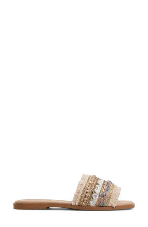 Aldo Women's Coralya Embellished Flat Sandals In Pink