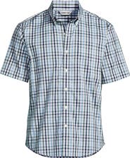Lands' End Traditional Fit Short Sleeve Travel Kit Shirt