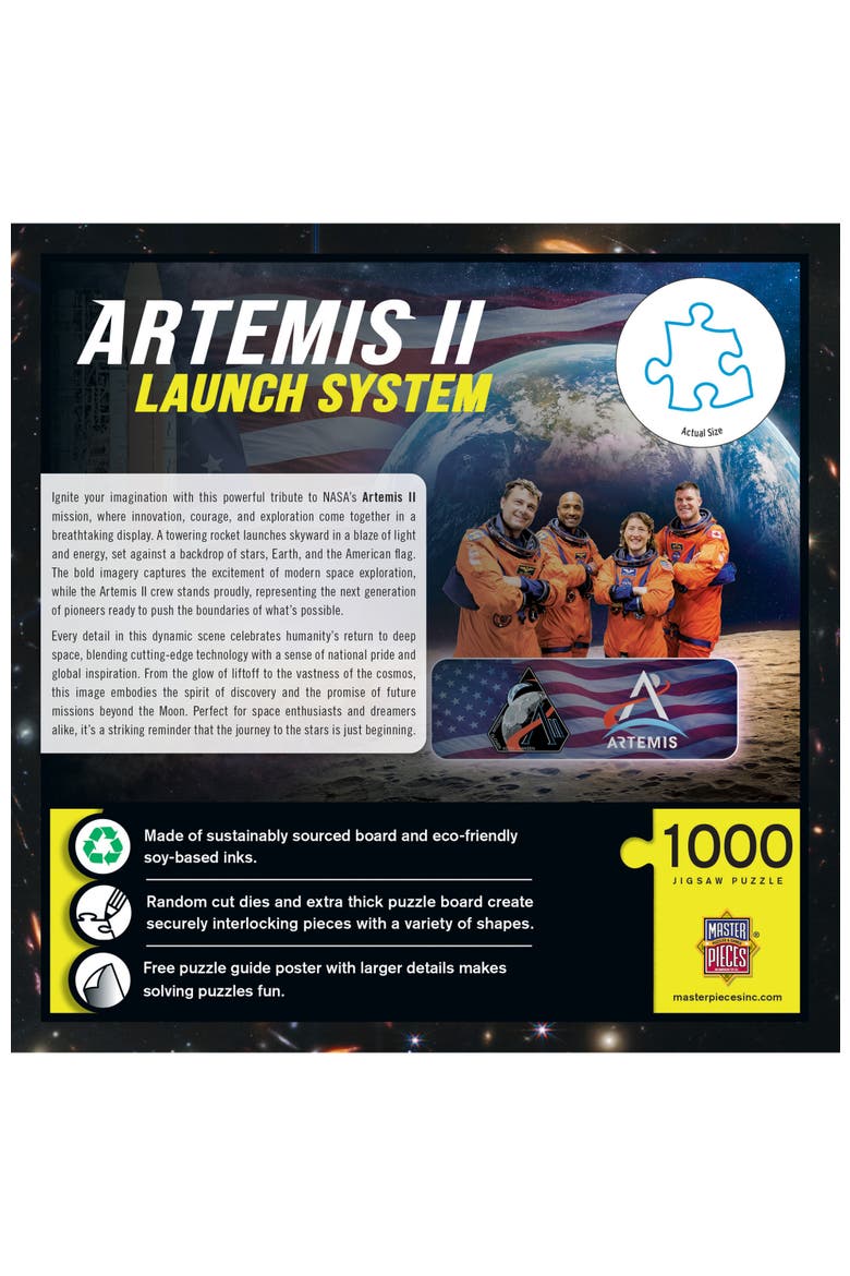 1000 Piece Jigsaw Puzzle - Artemis II Launch System - 18"x24", Alternate, color, Multicolor