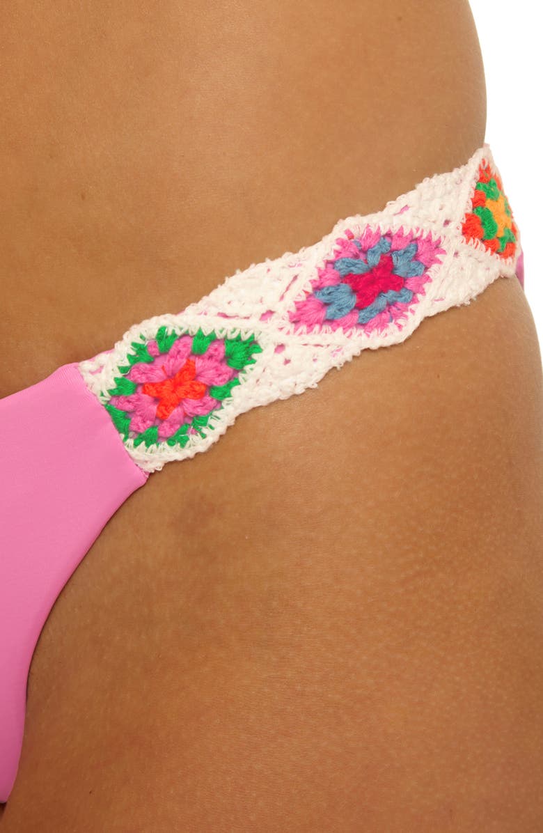 Isabella Rose 1969 Cali Swim Bottoms, Alternate, color, Pinkie