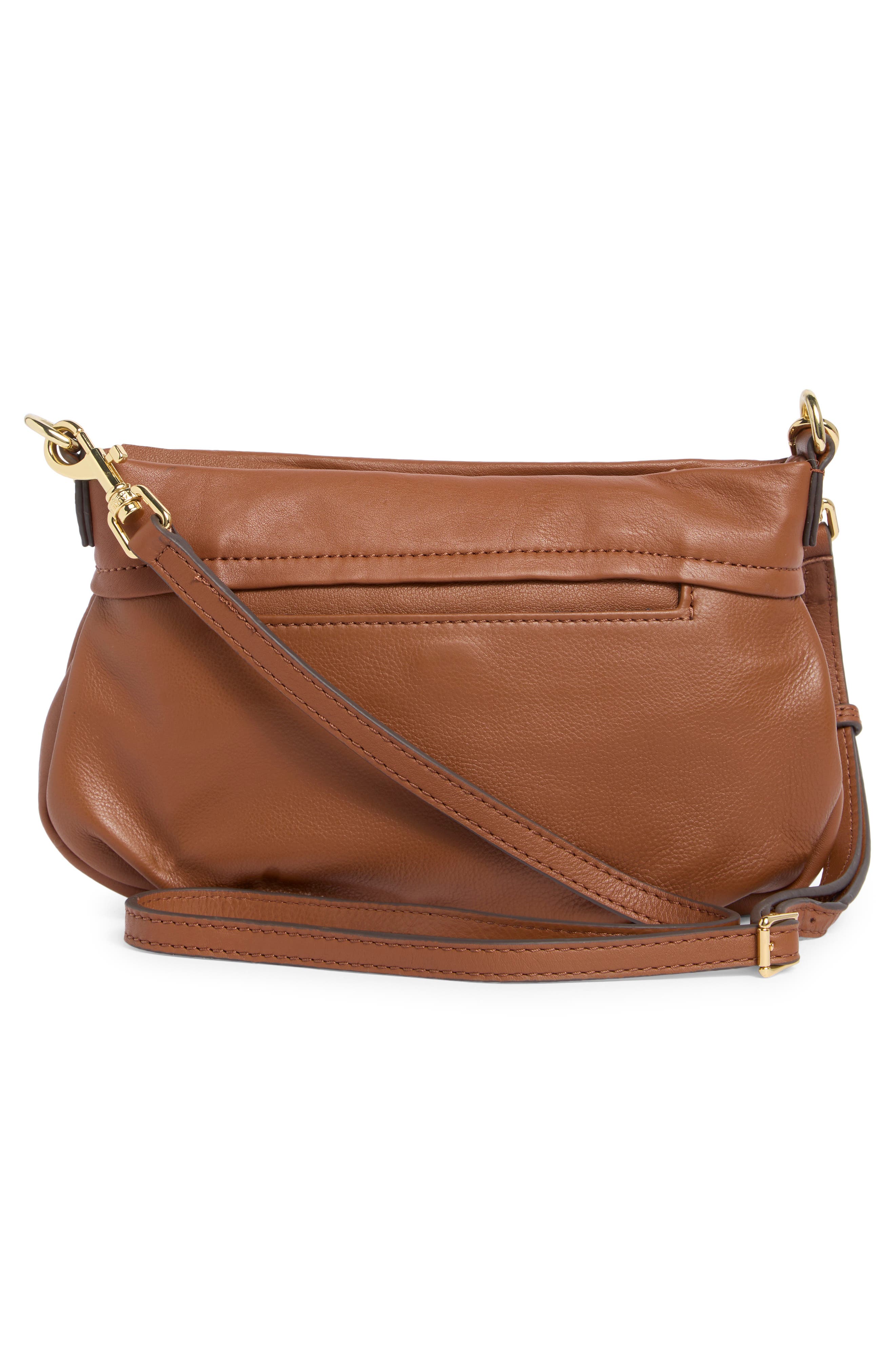 AIMEE Low Key Luxe Crossbody Bag, Alternate, color, Chestnut