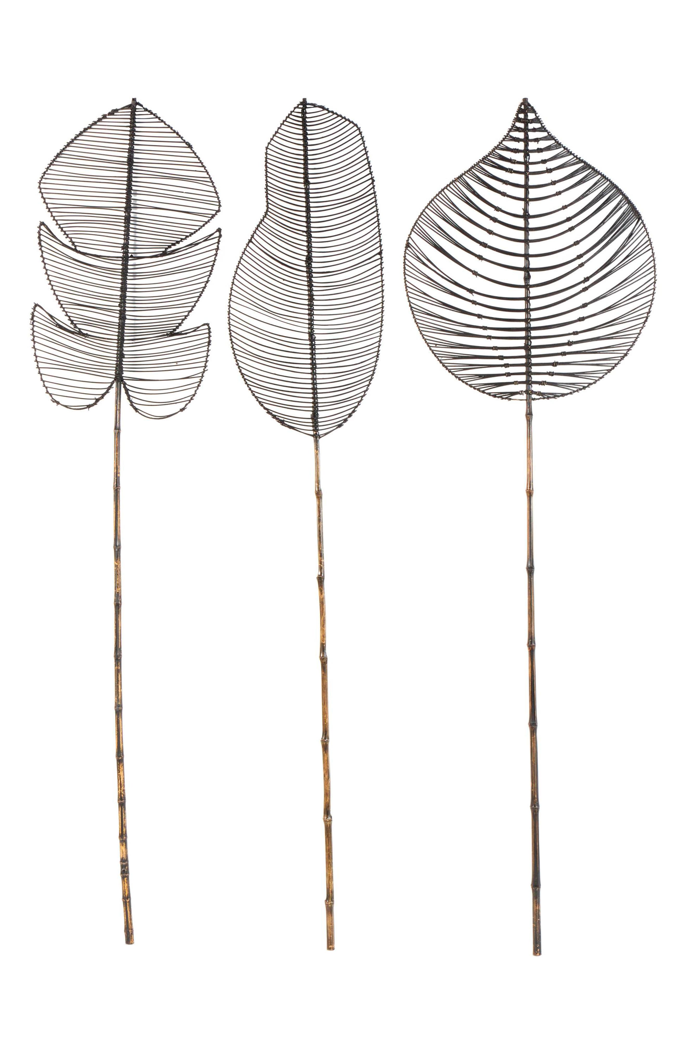 SONOMA SAGE HOME 3-Piece Natural Dried Bamboo Leaf Foliage