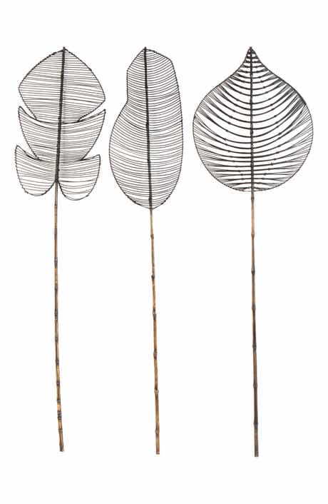 SONOMA SAGE HOME 3-Piece Natural Dried Bamboo Leaf Foliage