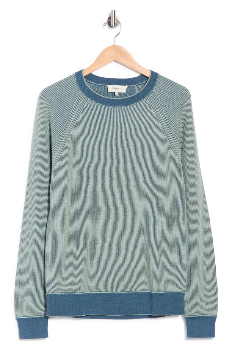 Extrafine Merino Wool & Silk Sweater, Main, color, TEAL