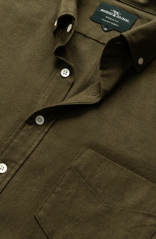 Rodd & Gunn Barrhill Sports Fit Shirt In Brown