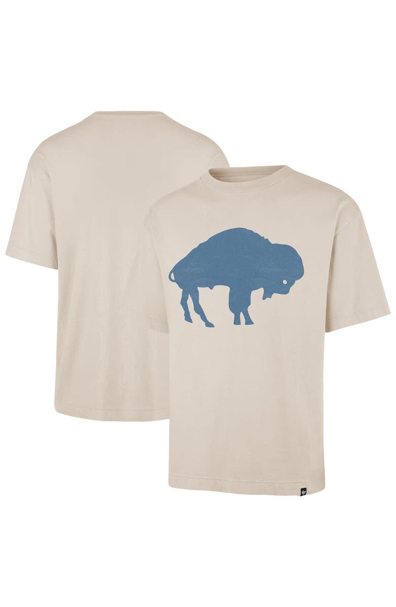 '47 Men's '47 Tan Buffalo Bills Bouldering Imprint Ravine Foundation Throwback T-Shirt, Main, color, Tan