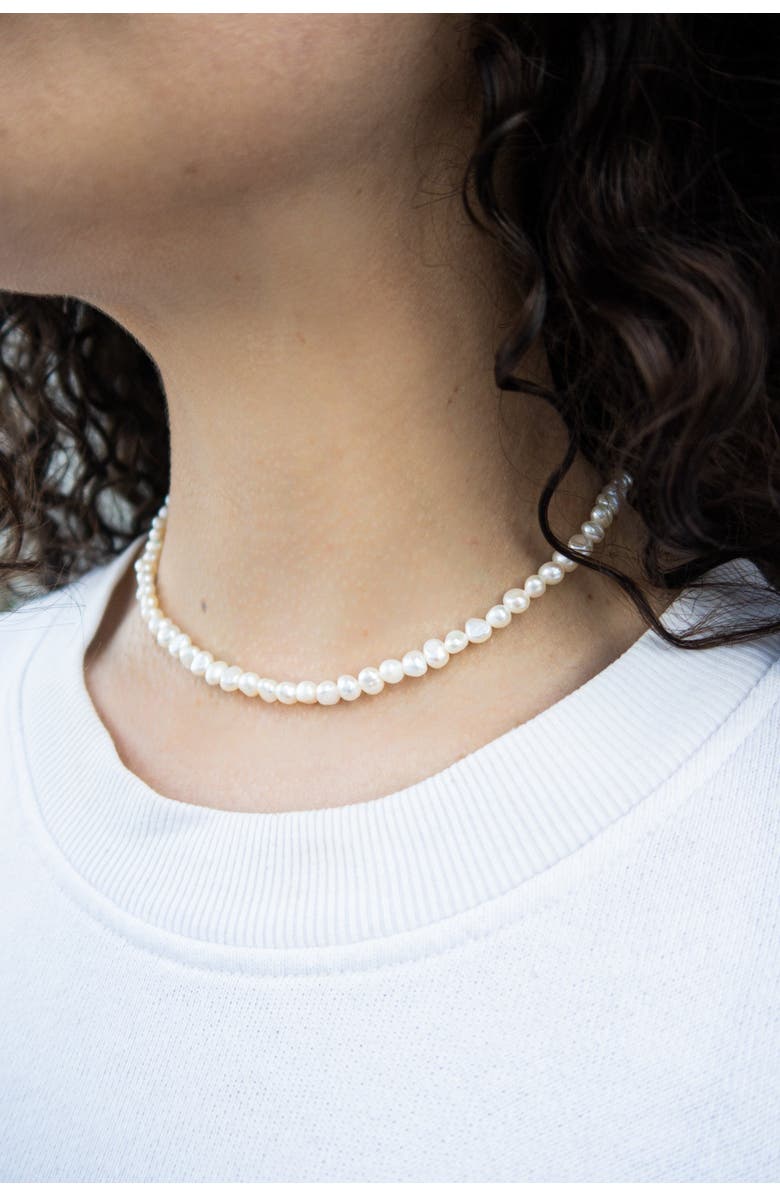 seree Capri Freshwater pearl necklace, Alternate, color, 