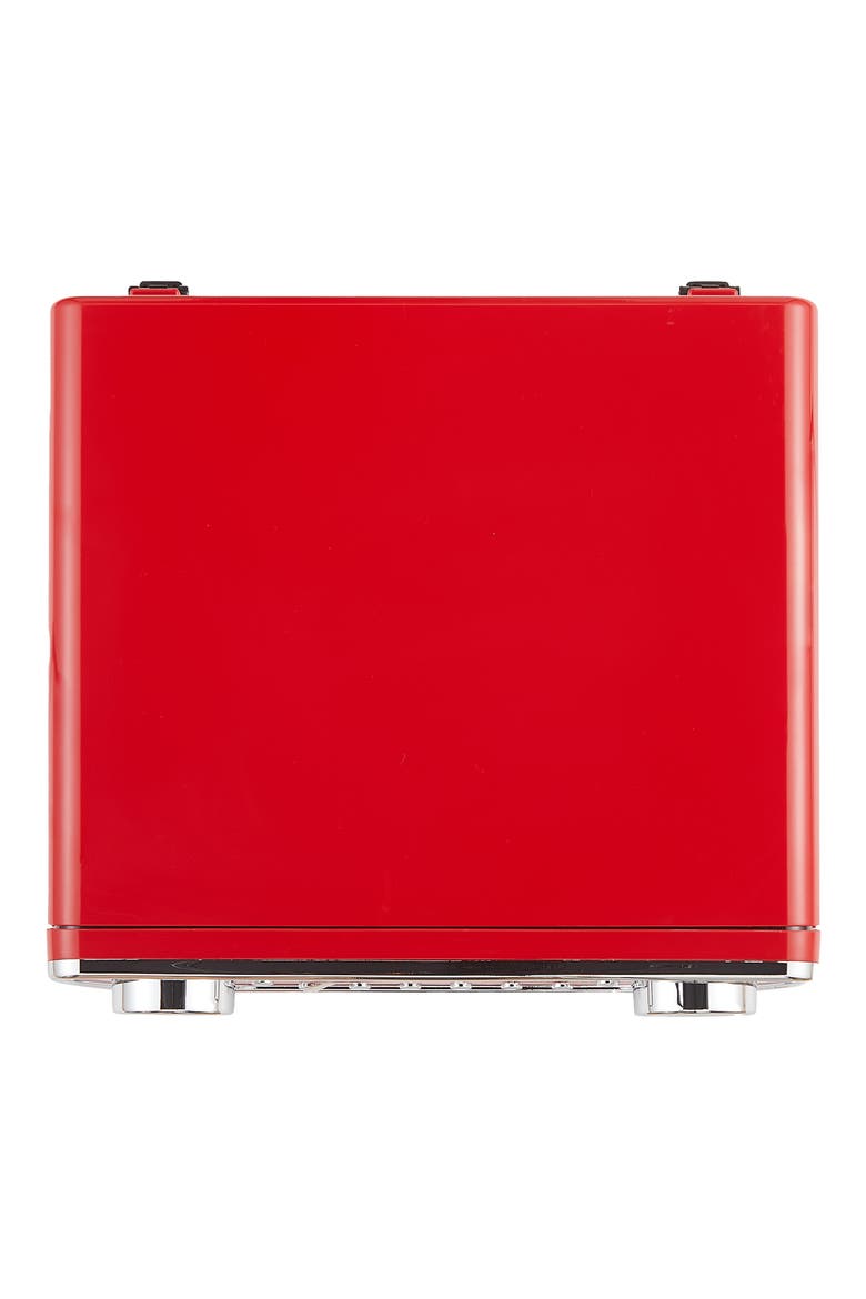 Powel 7-in-1 Record Player, Alternate, color, RED