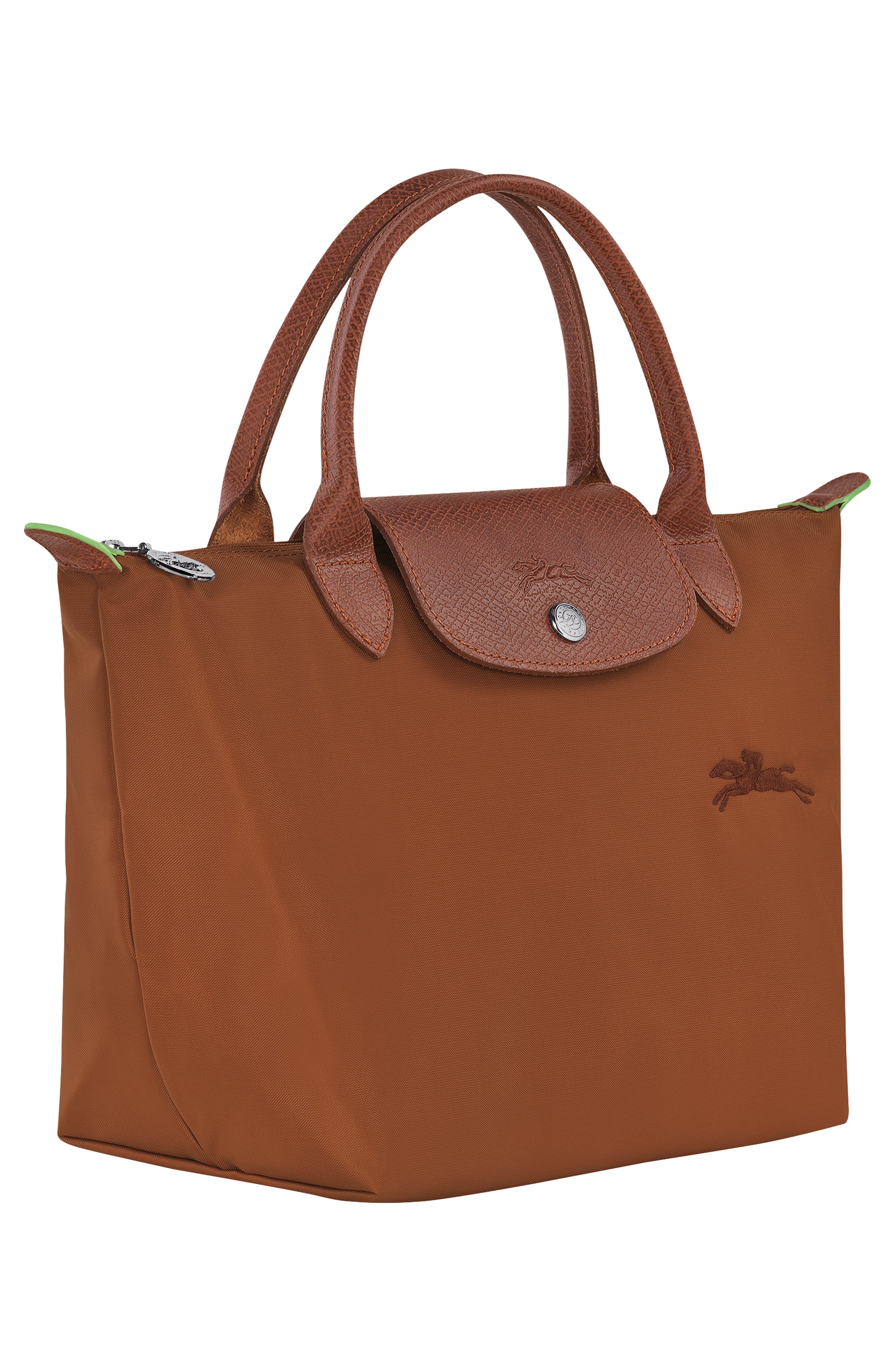 Longchamp Small Le Pliage Recycled Canvas Top Handle Bag, Alternate, color, 
