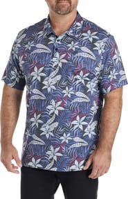 TravisMathew Fit By DXL Big & Tall Featherweight Bay Polo Shirt