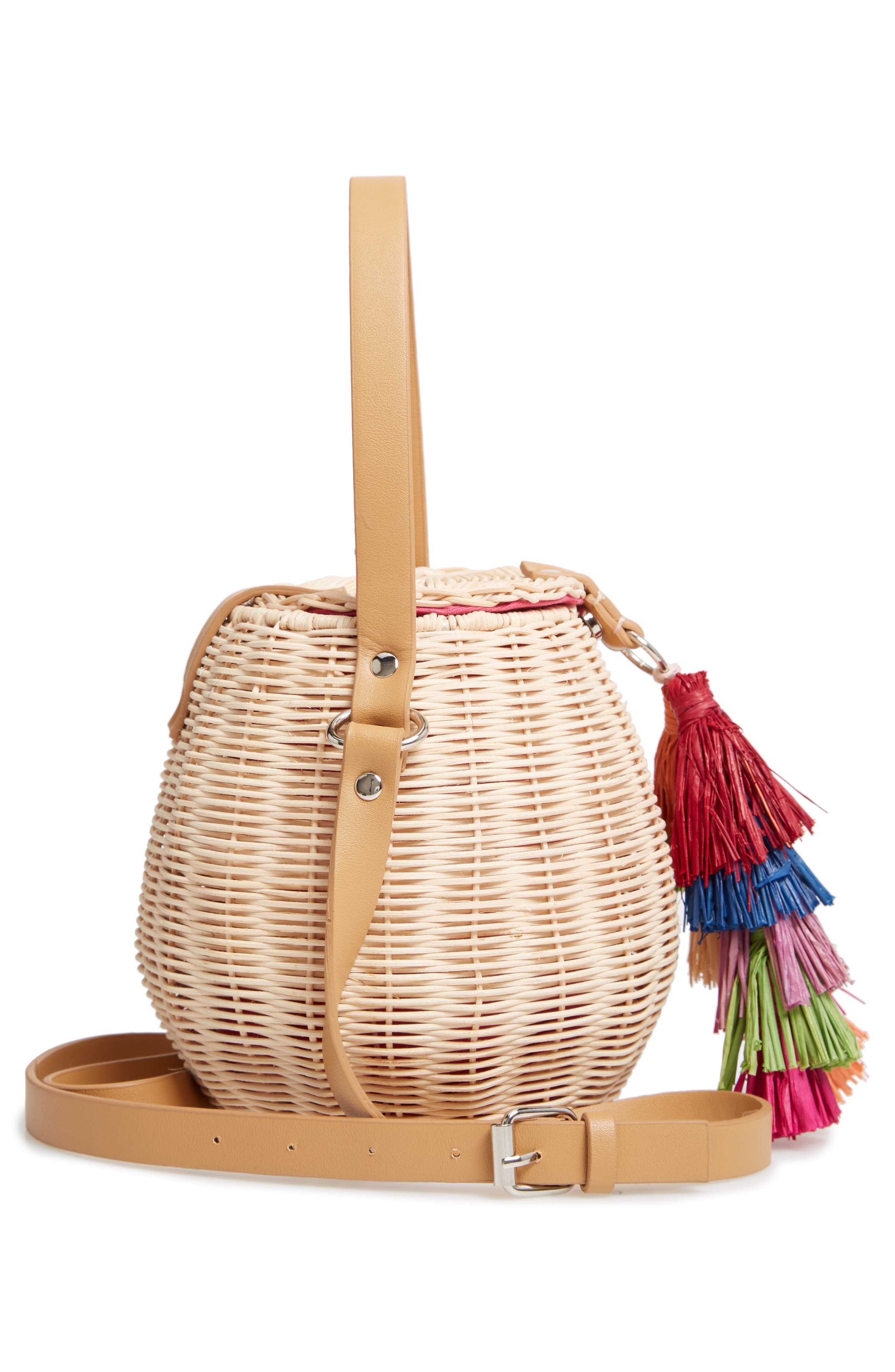 Nordstrom Honey Pot Basket Crossbody Bag, Alternate, color, 